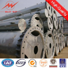 14m 16kn Steel Round Pole Price Supplier for Africa